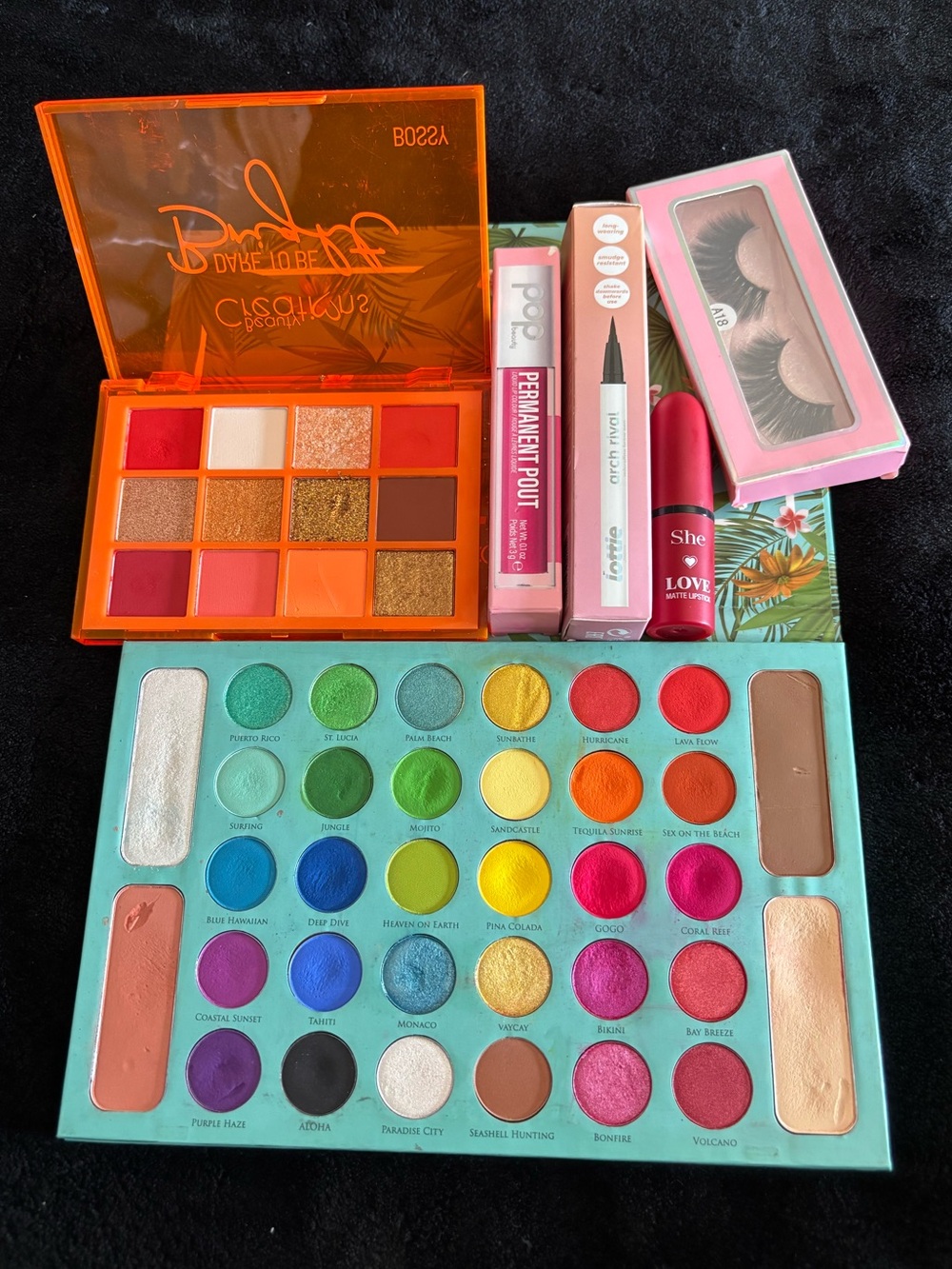 Makeup Bundle! Makeup Artist trying to declutter all sanitized or New! Eyes Lips